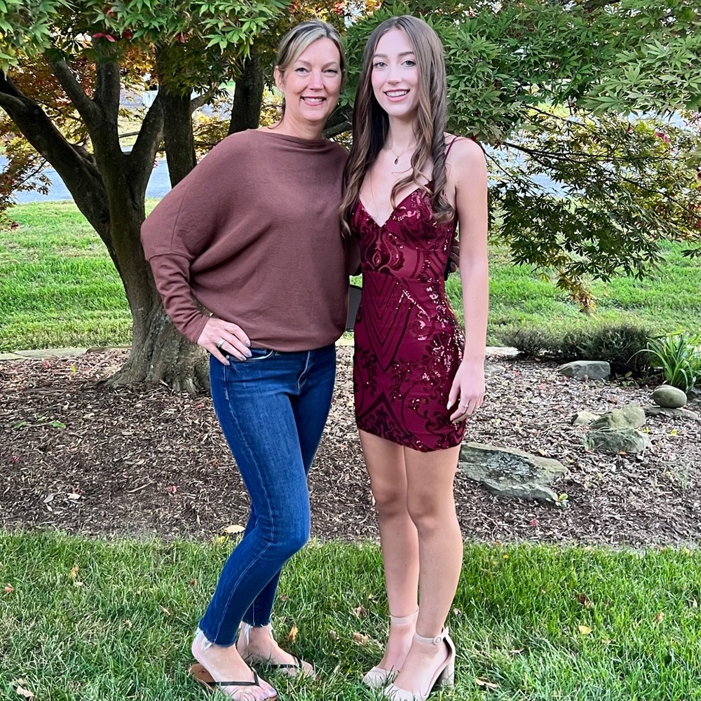 sophomore year hoco dress!